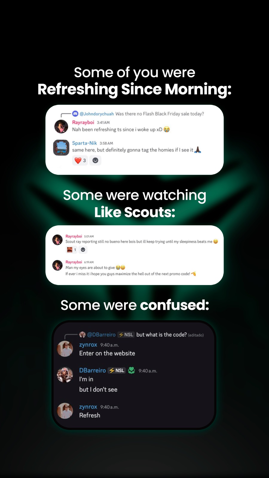 Green Shades Black Friday Instagram Story tier 2