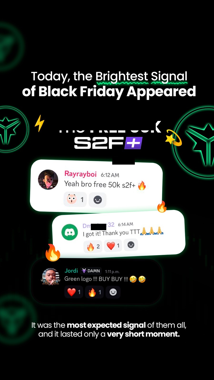 Green Shades Flash Signal Instagram Story variant 1