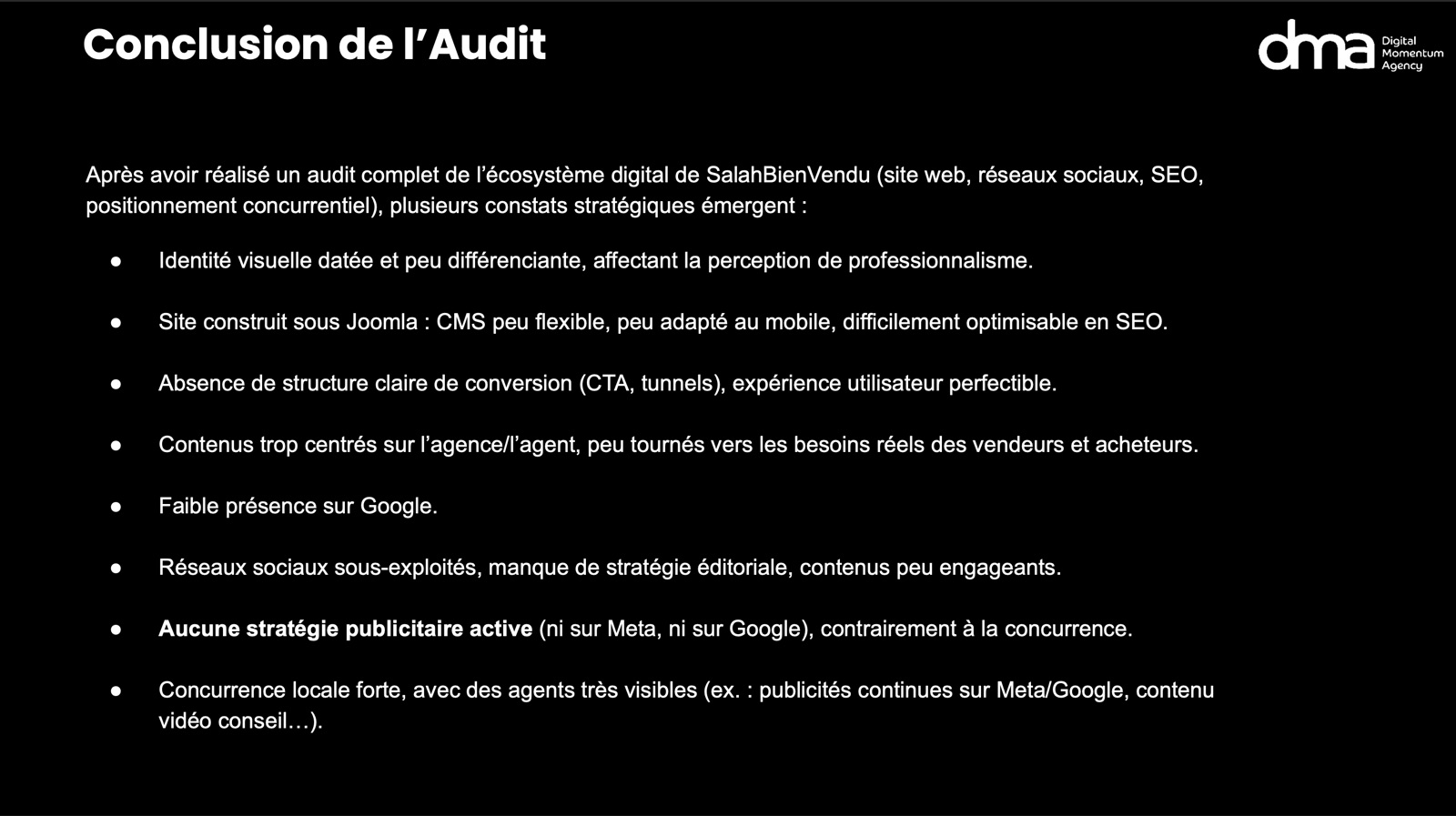 Audit Conclusion